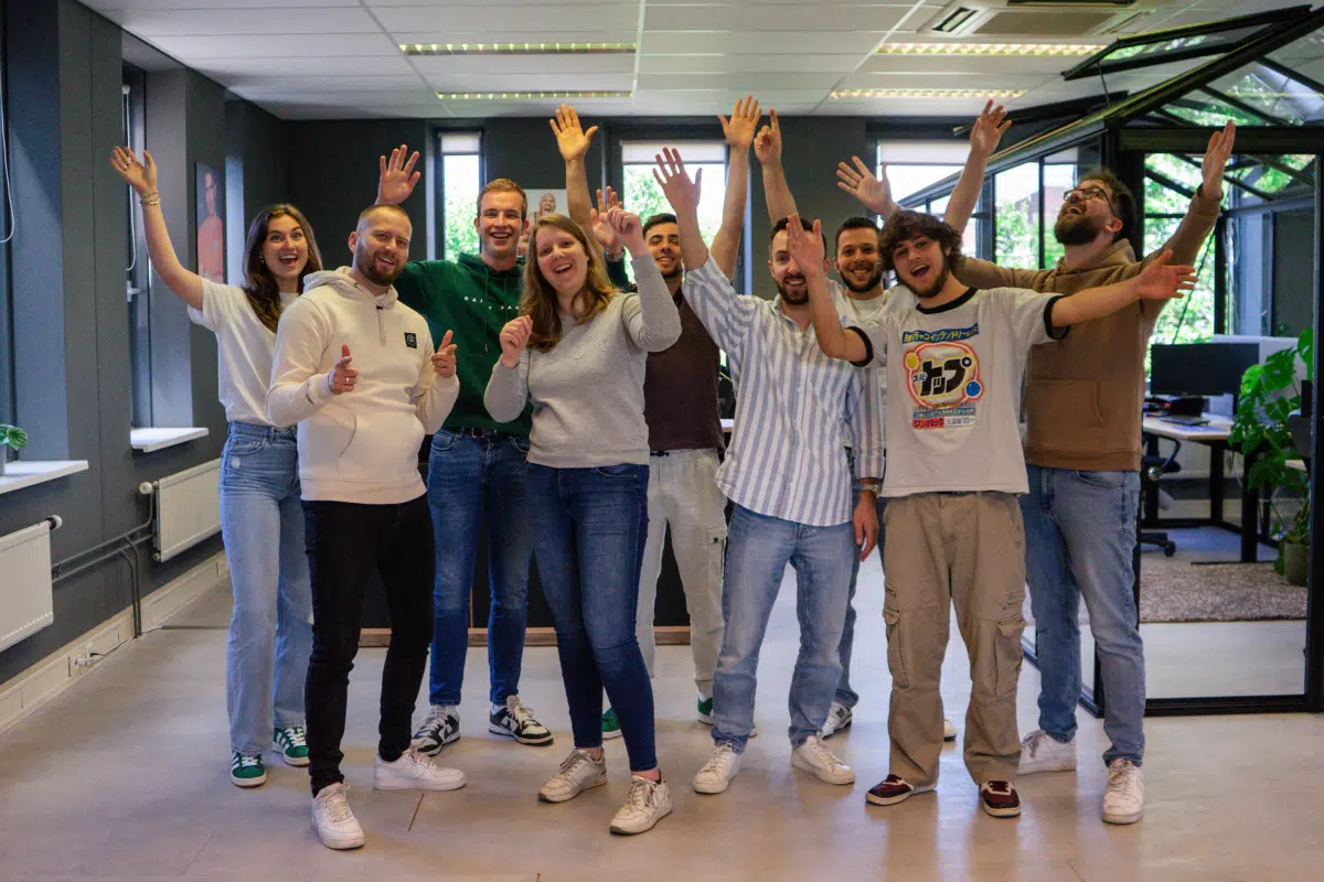 Team van Totstraksonline bij elkaar